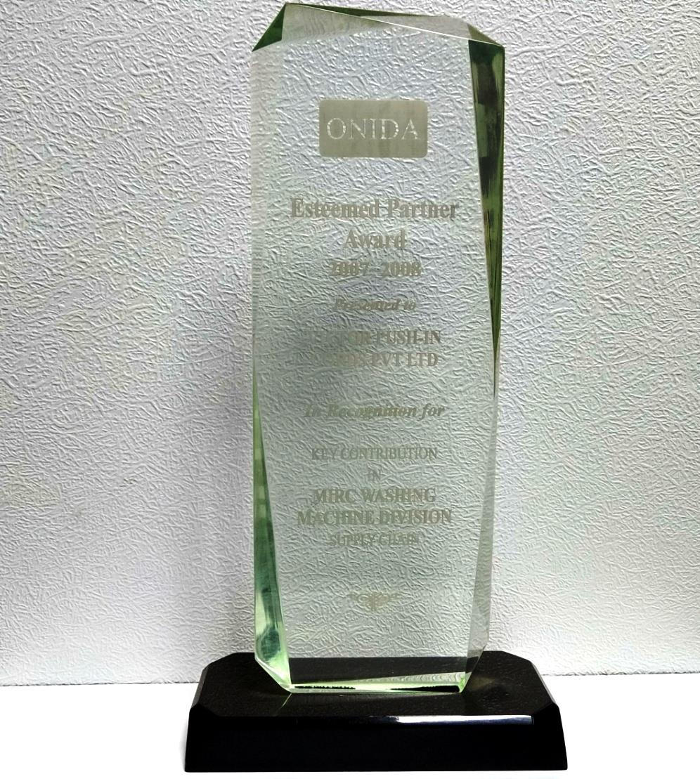 Quality Award by Onida