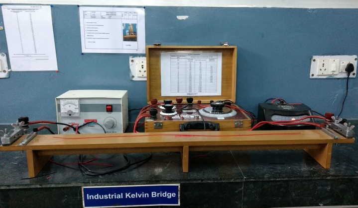 Kelvin Bridge for wires and cables quality Testing